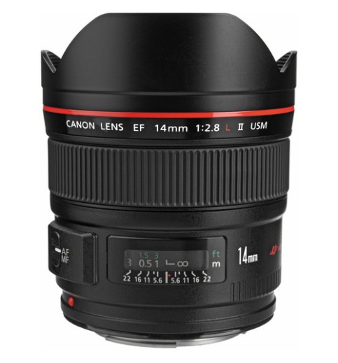 Canon EF 14mm f/2.8L II USM Lens