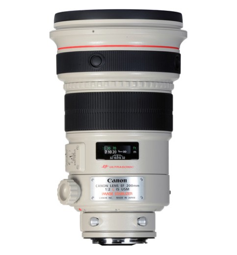 Canon EF 200mm f/2L IS USM Lens