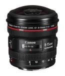 Canon EF 8-15mm f/4L Fisheye USM Lens