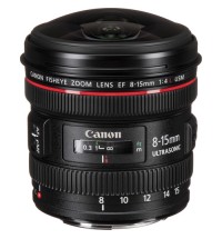 Canon EF 8-15mm f/4L Fisheye USM Lens