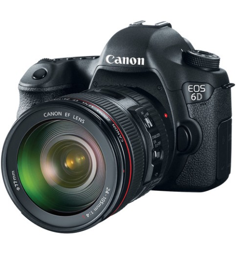 Canon EOS 6D DSLR Camera with 24-105mm f/4L Lens Canon EOS 6D DSLR Camera with 24-105mm f/4L Lens