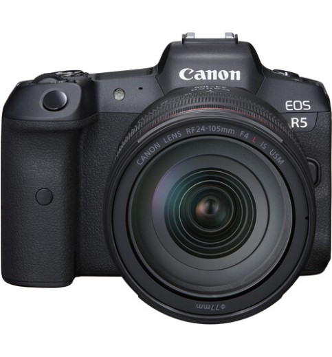Canon EOS R5 Mirrorless Camera with 24-105mm f/4 Lens