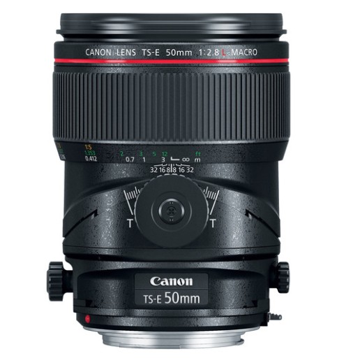 Canon TS-E 50mm f/2.8L Macro Tilt-Shift Lens