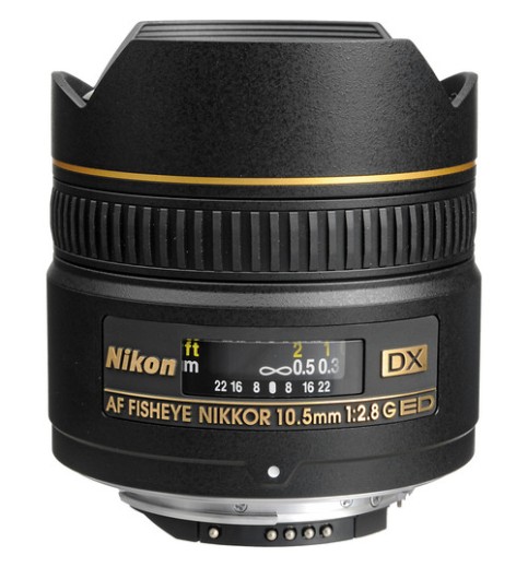 Nikon Af Dx Fisheye-Nikkor 10.5mm F/2.8g Ed Lens