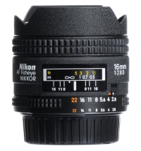 Nikon Af Fisheye-Nikkor 16mm F/2.8d Lens
