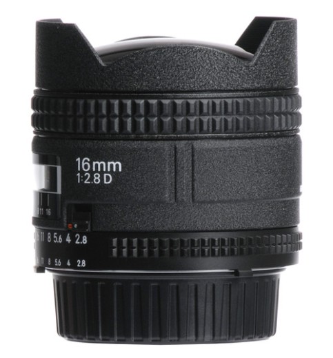 Nikon Af Fisheye-Nikkor 16mm F/2.8d Lens