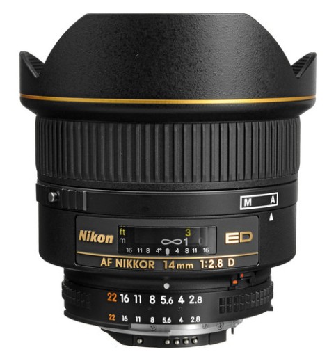 Nikon Af Nikkor 14mm F/2.8d Ed Lens Nikon Af Nikkor 14mm F/2.8d Ed Lens