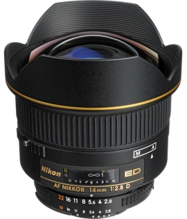 Nikon Af Nikkor 14mm F/2.8d Ed Lens