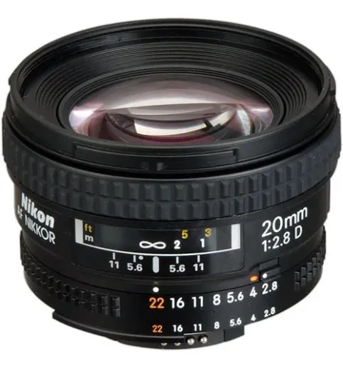 Nikon Af Nikkor 20mm F/2.8d Lens