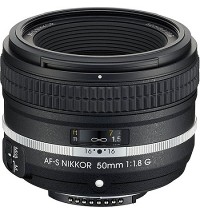 Nikon Af-S Nikkor 50mm F/1.8g Special Edition Lens