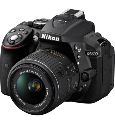Nikon D5300 DSLR Camera with 18-55mm Lens
