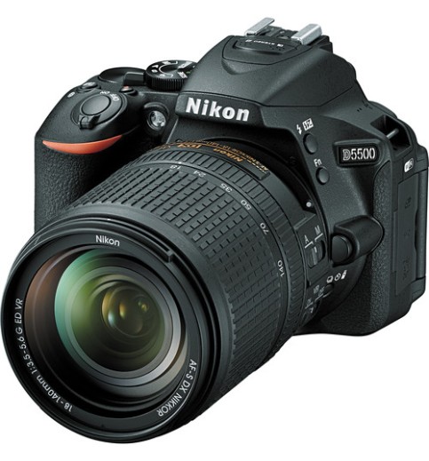 Nikon D5500 DSLR Camera With 18-140mm Lens