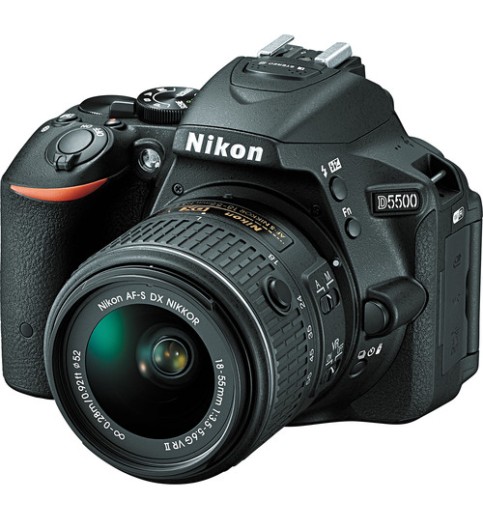 Nikon D5500 DSLR Camera with 18-55mm Lens