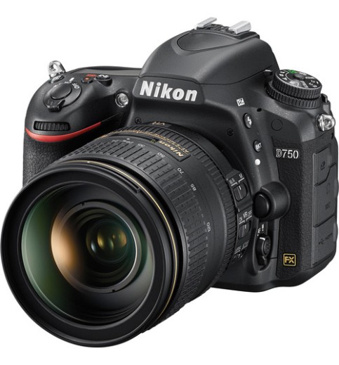 Nikon D750 DSLR Camera with 24-120mm Lens