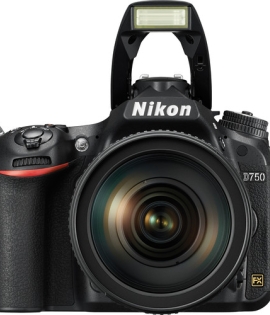 Nikon D750 DSLR Camera with 24-120mm Lens