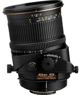 Nikon Pc-E Micro-Nikkor 45mm F/2.8d Ed Tilt-Shift Lens
