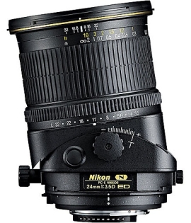 Nikon Pc-E Nikkor 24mm F/3.5d Ed Tilt-Shift Lens