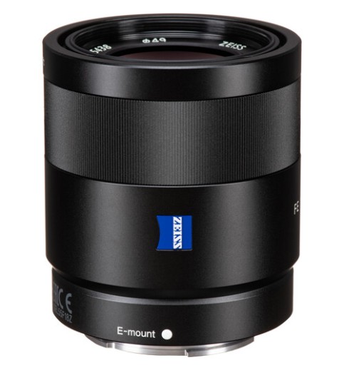 Sony Sonnar T* FE 55mm f/1.8 ZA Lens