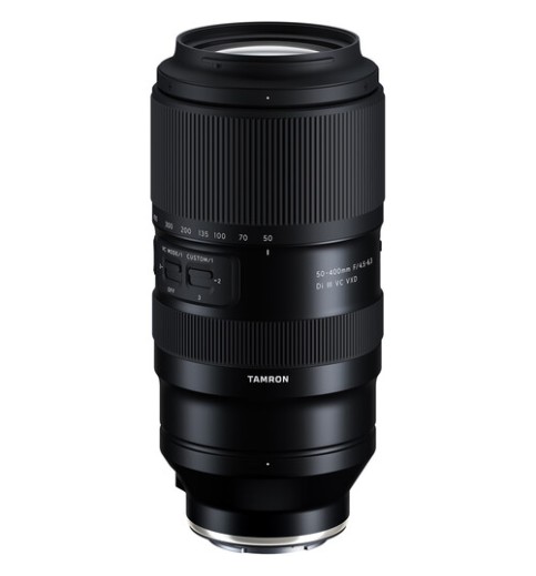 Tamron 50-400mm f/4.5-6.3 Di III VC VXD Lens (Sony E) Tamron 50-400mm f/4.5-6.3 Di III VC VXD Lens (Sony E)
