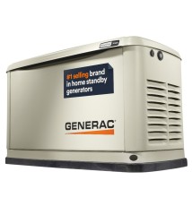 Generac Standby Generator, 10kW | WiFi Enabled