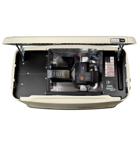 Generac Standby Generator, 14kW | With 16-Circuit Transfer Switch | WiFi Enabled, Guardian Series