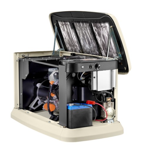 Generac Standby Generator, 14kW | With 16-Circuit Transfer Switch | WiFi Enabled, Guardian Series