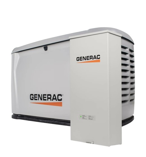 Generac Standby Generator, 14kW with Transfer Switch | Cellular