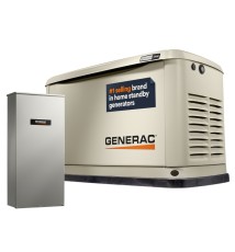 Generac Standby Generator, 14kW | With Whole House Switch | WiFi Enabled, Guardian Series