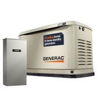Generac Standby Generator, 18kW | With Whole House Switch | WiFi Enabled, Guardian Series