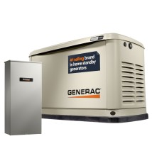 Generac Standby Generator, 18kW | With Whole House Switch | WiFi Enabled, Guardian Series