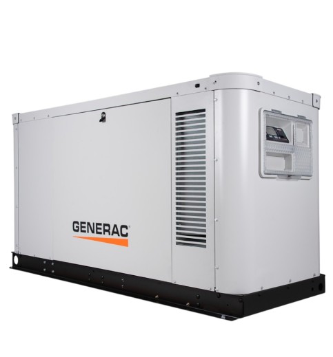 Generac Standby Generator, 40 kW | 208/240/480 V 3-Phase | CA-MA Emissions Generac Standby Generator, 40 kW | 208/240/480 V 3-Phase | CA-MA Emissions