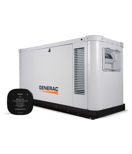 Generac Standby Generator, 48kW | With ecobee by Generac Smart Thermostat | 120/240 V 1-Phase