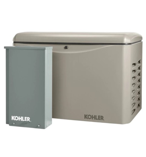 Kohler 14RCAL-200SELS 14KW Standby Generator with 200 Amp Automatic Transfer Switch and App Connect