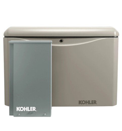 Kohler 26RCAL-200SELS Standby Generator 26KW 120/240V 200A Automatic Transfer Switch