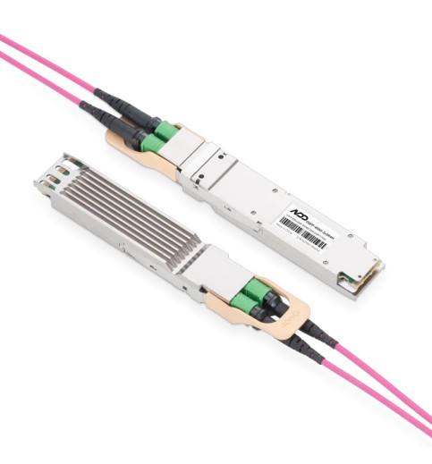 NVIDIA/Mellanox Compatible 400G 2xSR4 OSFP Finned Top 850nm 50m MMF Dual MPO-12 APC InfiniBand HDR Optical Transceiver Module NVIDIA/Mellanox Compatible 400G 2xSR4 OSFP Finned Top 850nm 50m MMF Dual MPO-12 APC InfiniBand HDR Optical Transceiver Module