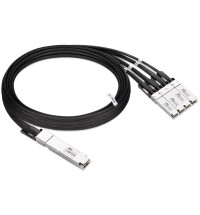 NVIDIA/Mellanox Compatible 800G Twin-port OSFP Finned Top to 4x200G QSFP112 Active Copper Splitter Cable (8x100G to 4x2x100G PAM4, 1m-5m)