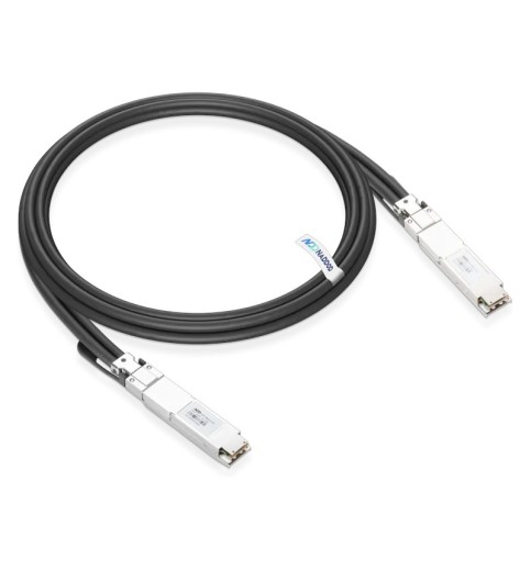 NVIDIA/Mellanox Compatible 800G Twin-port OSFP to OSFP Passive Direct Attach Copper Cable (Finned Top/IHS, 8x100G PAM4, 0.5m-3m)