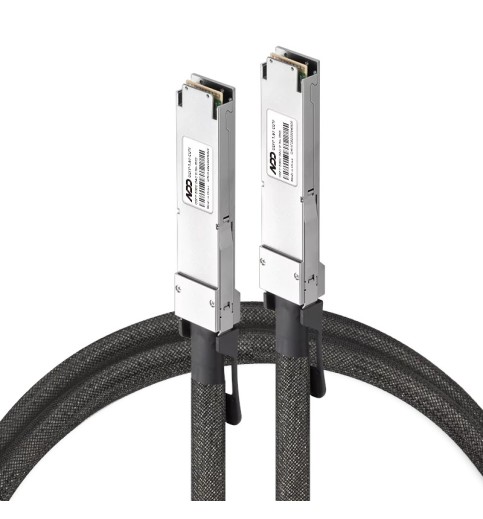 Compatible 1.6T DAC OSFP224 RHS/Flat Top 8x200G PAM4 Passive Direct Attach Copper Cable for Spectrum-6 & QFX5250 Switches