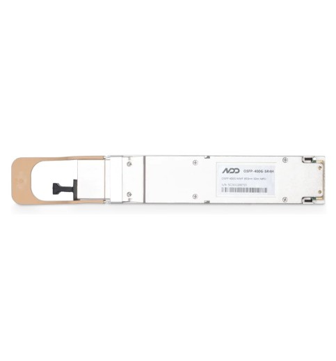 NVIDIA/Mellanox MMA4Z00-NS400 Compatible 400G SR4 Single-port OSFP 850nm MMF Transceiver (Broadcom/Coherent VCSEL & Broadcom DSP, Flat Top/RHS, MPO-12/APC, 980-9I51S-00NS00) NVIDIA/Mellanox MMA4Z00-NS400 Compatible 400G SR4 Single-port OSFP 850nm MMF Transceiver (Broadcom/Coherent VCSEL & Broadcom DSP, Flat Top/RHS, MPO-12/APC, 980-9I51S-00NS00)