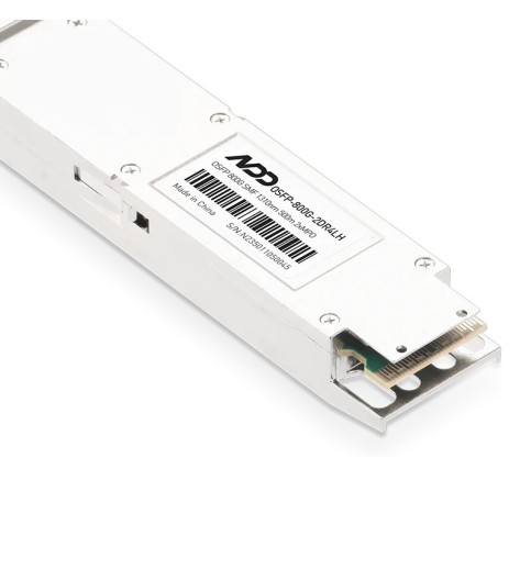 NVIDIA/Mellanox MMS4X00-NM Compatible 800G 2xDR4/DR8 Twin-port OSFP 1310nm 500m SMF Transceiver (Finned Top, Dual MPO-12/APC, 980-9I30G-00NM00) NVIDIA/Mellanox MMS4X00-NM Compatible 800G 2xDR4/DR8 Twin-port OSFP 1310nm 500m SMF Transceiver (Finned Top, Dual MPO-12/APC, 980-9I30G-00NM00)