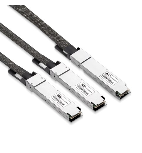 NVIDIA/Mellanox Compatible 1.6T DAC OSFP224 IHS/Finned Top to 2x800G OSFP224 RHS/Flat Top InfiniBand XDR Passive Copper Splitter Cable