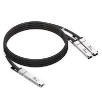 NVIDIA/Mellanox Compatible 1.6T DAC OSFP224 IHS/Finned Top to 2x800G OSFP224 RHS/Flat Top InfiniBand XDR Passive Copper Splitter Cable