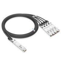 NVIDIA/Mellanox MCA7K20-X001 Compatible 1.6T ACC OSFP224 IHS/Finned Top to 4x400G OSFP224 RHS/Flat Top InfiniBand XDR Active Copper Splitter Cable