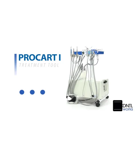 Dntlworks Procart I 2600 Dental Mobile Treatment Console