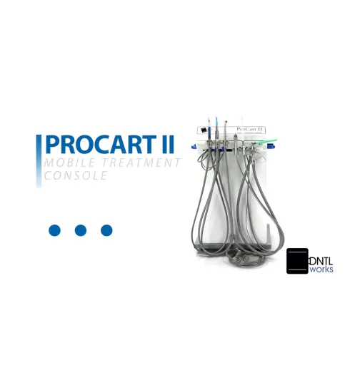 Dntlworks Procart Ii 2200 Dental Mobile Treatment Console