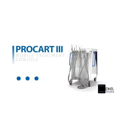 Dntlworks Procart III Dental Mobile Treatment Console