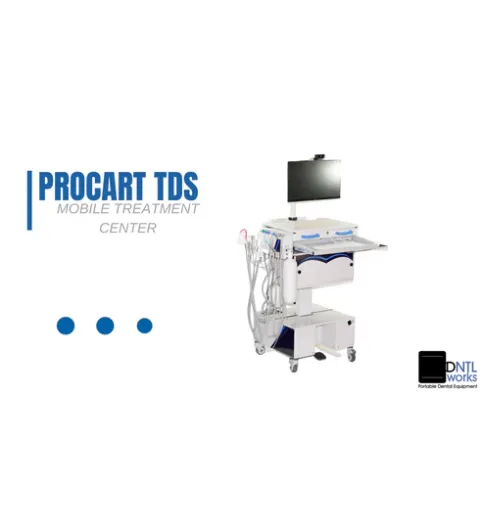 Dntlworks Procart Tds Mobile Treatment Console 120v