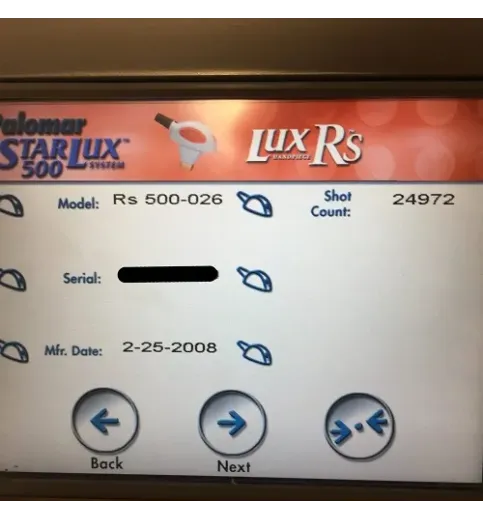 Palomar Starlux 300 Laser Palomar Starlux 300 Laser