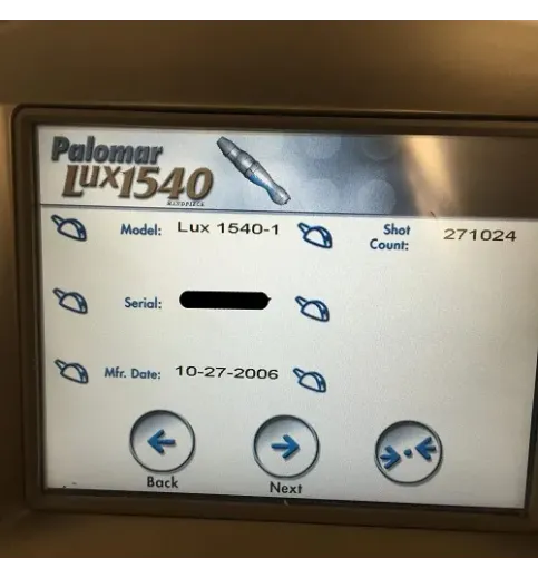 Palomar Starlux 300 Laser Palomar Starlux 300 Laser