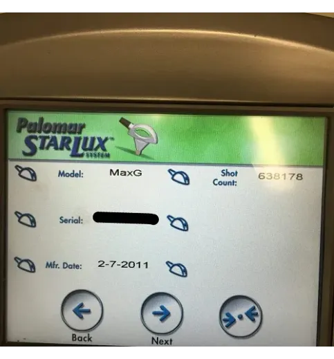Palomar Starlux 300 Laser Palomar Starlux 300 Laser
